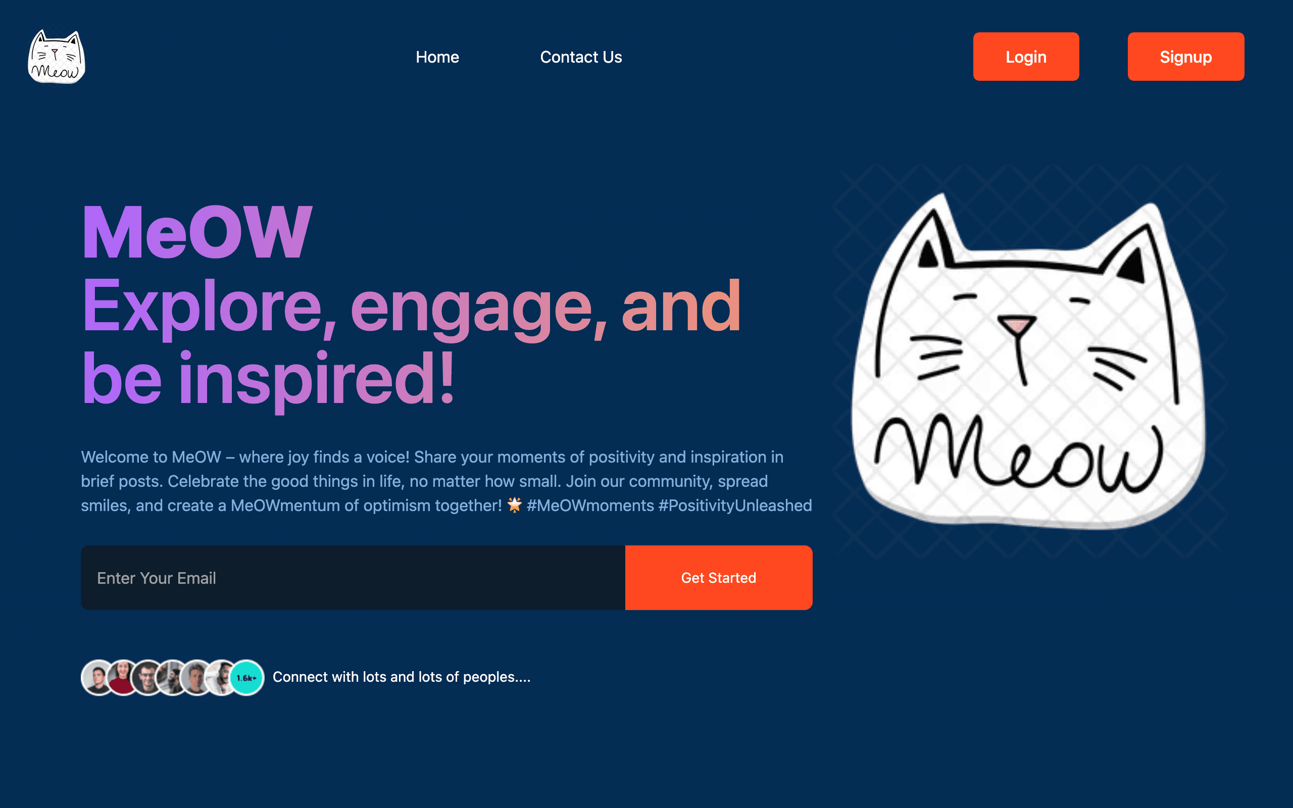 MeOW screenshot