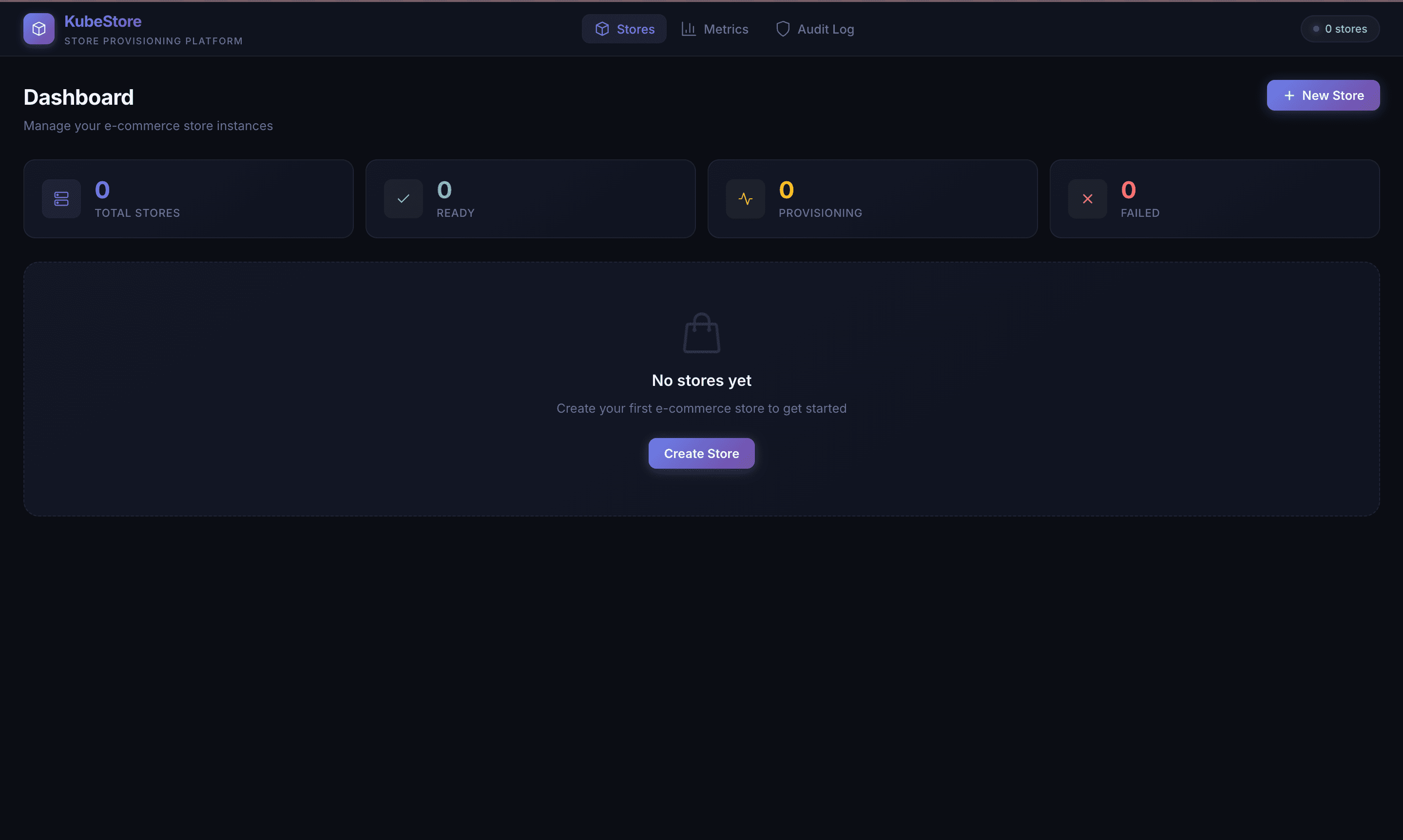 KubeStore screenshot